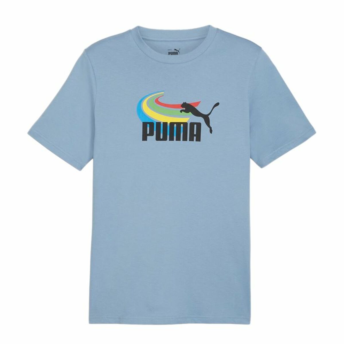 Kortærmet T-shirt til Mænd Puma GRAPHICS Summer Blå