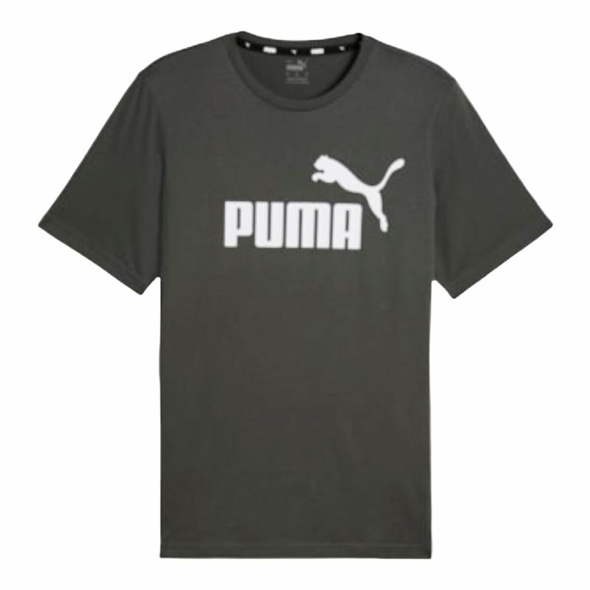 Kortærmet T-shirt til Mænd Puma Essentials Grå