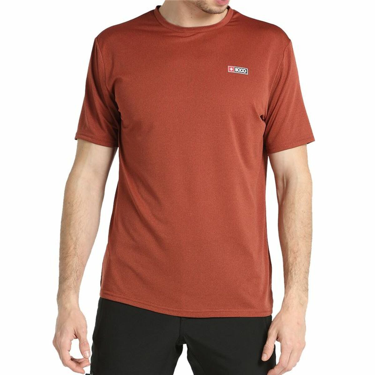 Kortærmet Sport T-shirt +8000 Bernap Brun