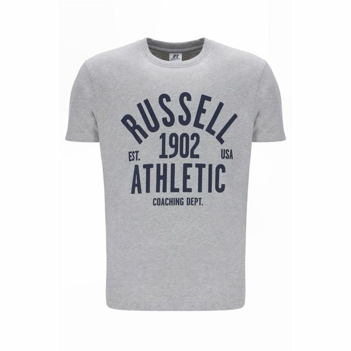 Russell Athletic T-shirt til Mænd, Grå, Kortærmet